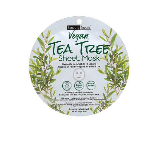 VEGAN TEA TREE FACE MASK