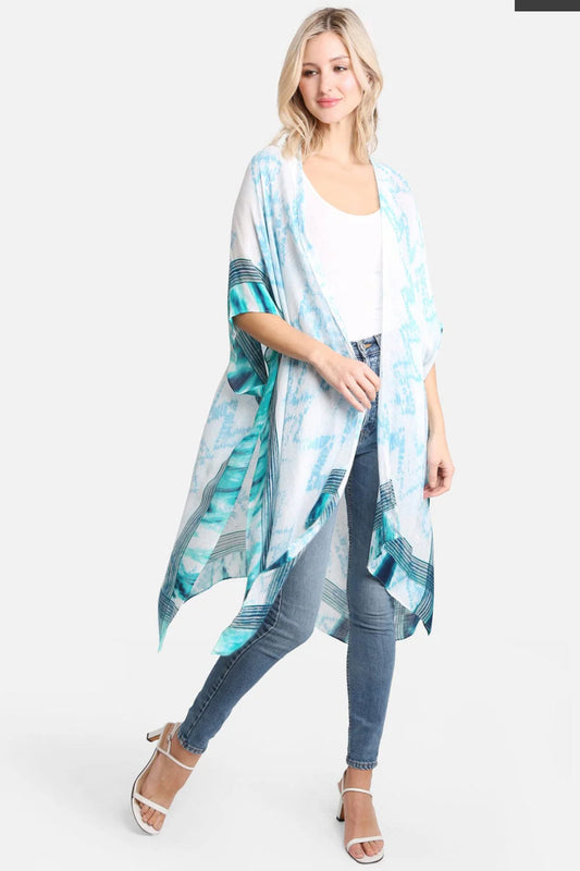 Zig Zag Pattern Kimono