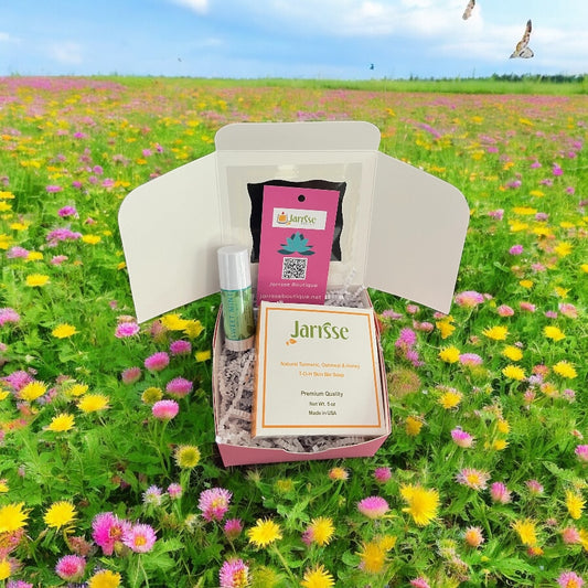 Natural Skincare Gift Set: Soap & Lip Balm