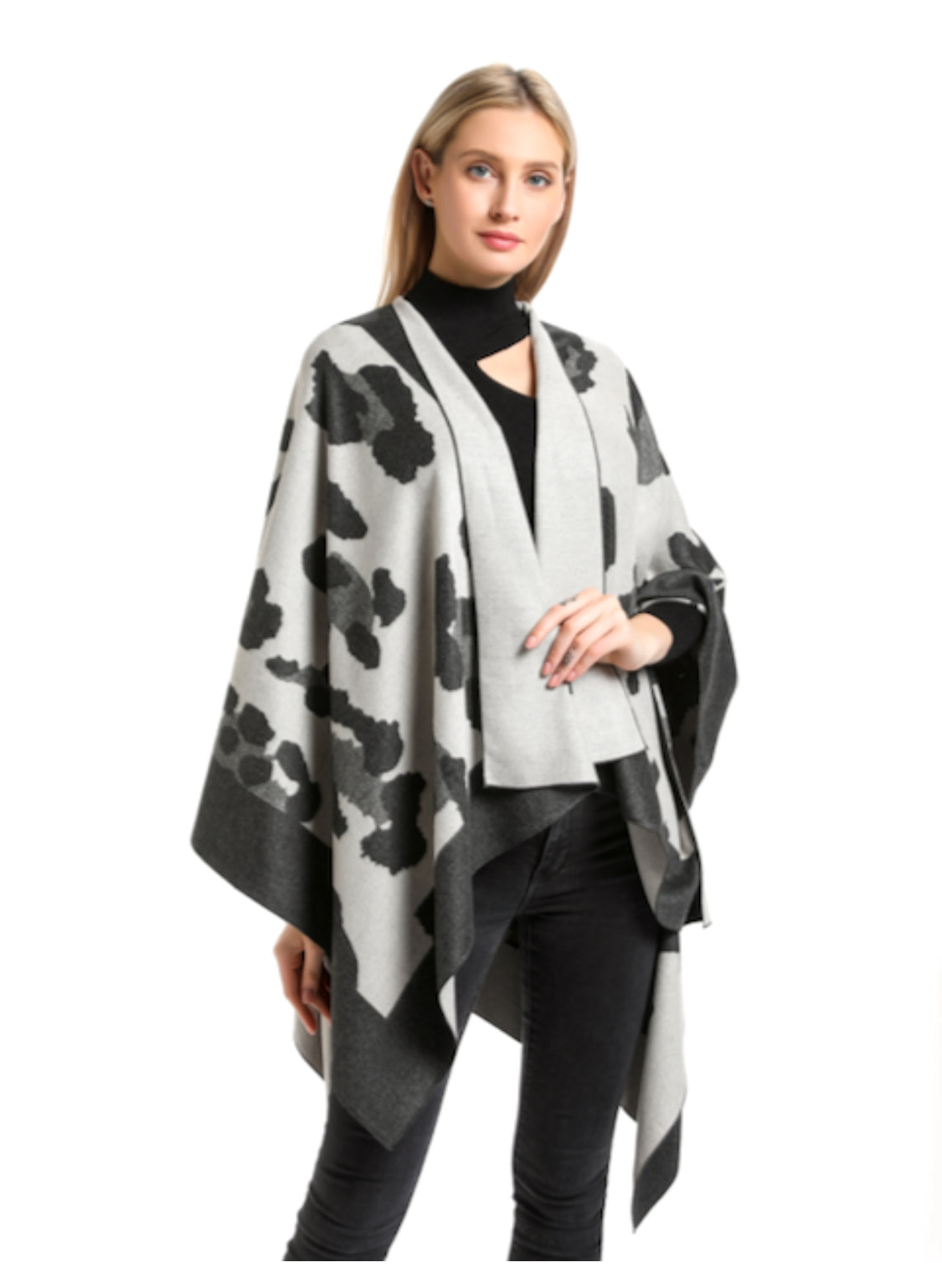Sierra Jaguar Pattern Cape