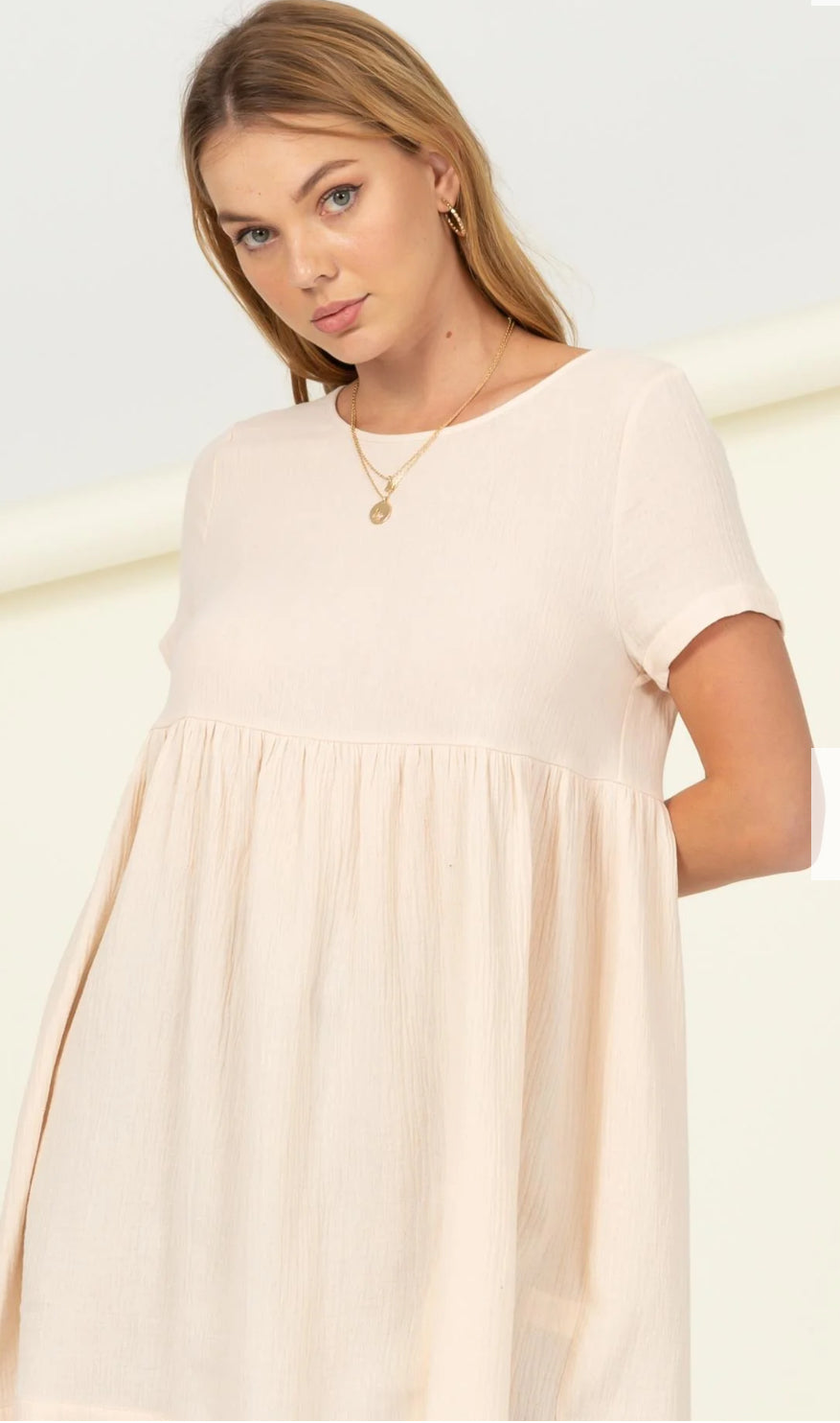 Short Sleeve Mini Dress