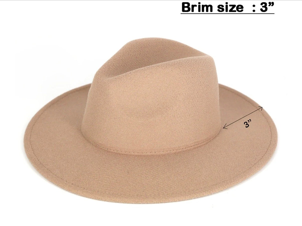 Leslie Felt Panama Hat