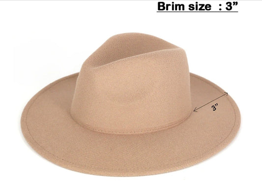 Leslie Felt Panama Hat