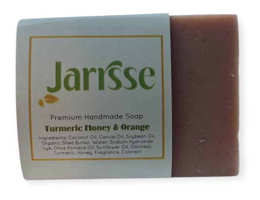 Jarrsse Turmeric Natural Oatmeal & Honey Skin Bar Soap